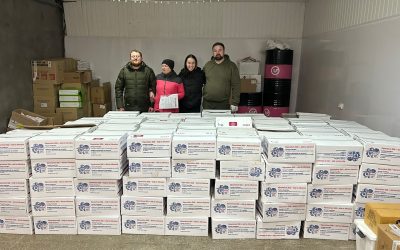Hilfsgütertransport nach Kramatorsk